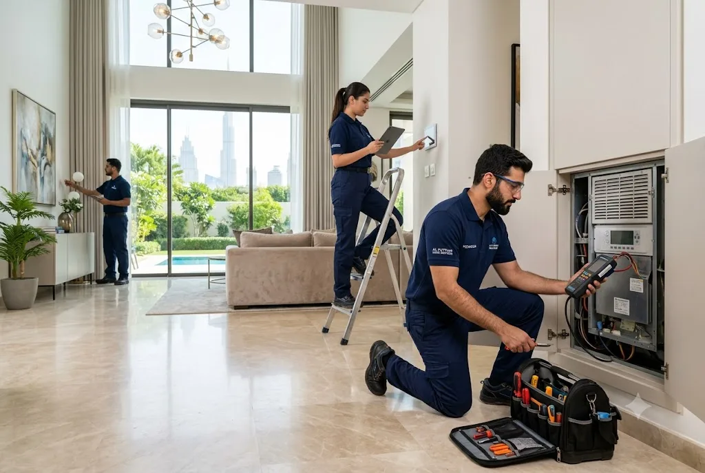 Professional home services Dubai team providing residential maintenance solutions