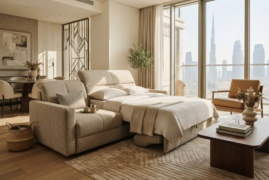 Sofa bed Dubai for modern apartments and flexible guest spaces